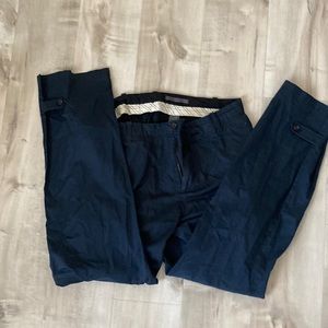 John Varvatos navy Trousers